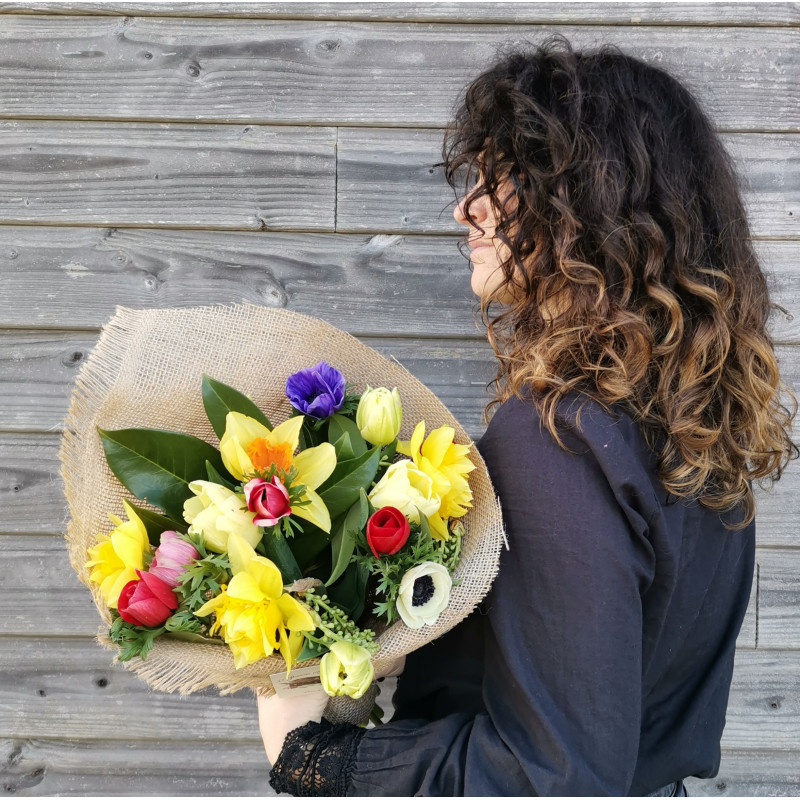 Bouquet de la semaine en fleurs fraîches, locales et de saison