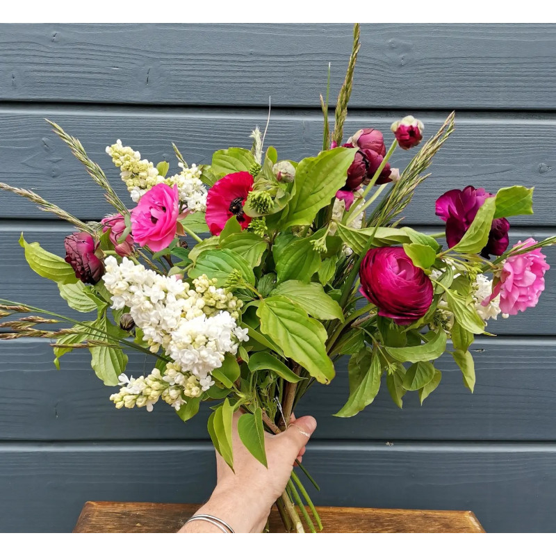 Bouquet de la semaine en fleurs fraîches, locales et de saison