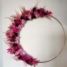 Atelier couronne fleurs séchées